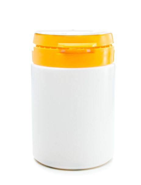 Botella de píldora médica con espacio de copia
 - Foto, imagen