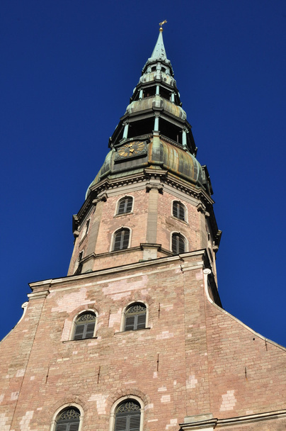 Tower of St. Peter church from below - Foto, Bild