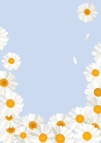 flowers backdrop - Vector, imagen
