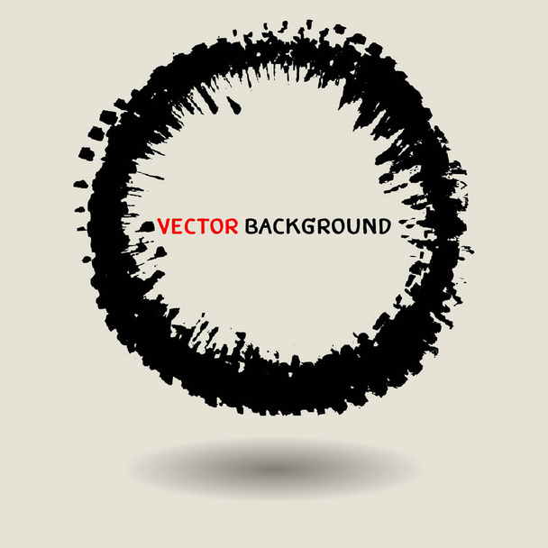 abstract circle texture background template - Vetor, Imagem