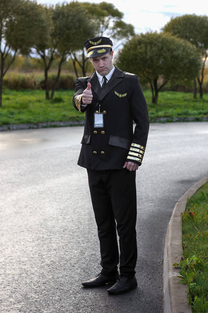 pilot show like super   success  uniform aviator - Foto, Imagem