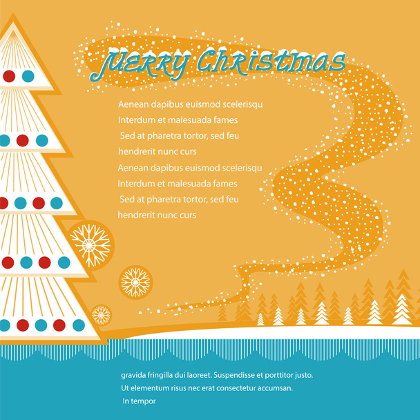 Christmas background.vector illustratie - Vector, afbeelding