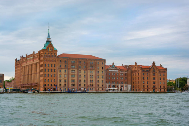 Editorial. May 2019. Venice, Italy. A view of the Hilton Molino  - Photo, Image