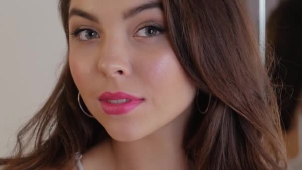 Portrait of a girl with makeup - Séquence, vidéo