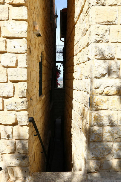 Safed is a city of Kabbalists in the north of the state of Israel, a holy city for Jews. Located at an altitude of 900 m above sea level in the mountains of the Upper Galilee  - Photo, Image