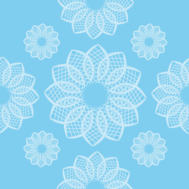 Motif sans couture en illustration vectorielle abstraite de couleurs bleu clair pastel pour tissu et papier d'impression. Illustration vectorielle
 - Vecteur, image
