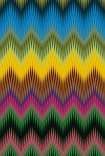 chevron zigzag pattern multicolored background. decoration. - Photo, image