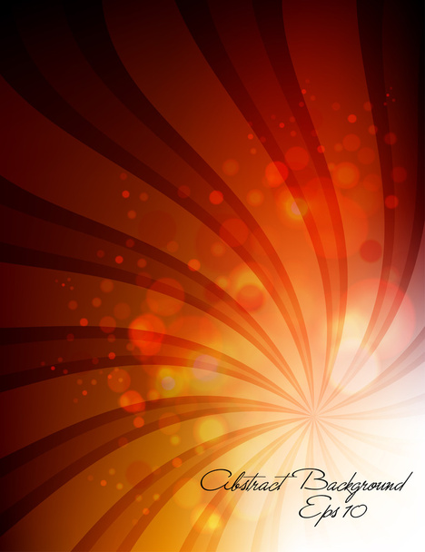 Abstract Vector Background Design - Colorful Transparent Lights - Vector, Image