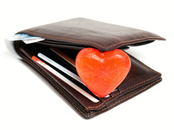 Wallet romance - Photo, Image