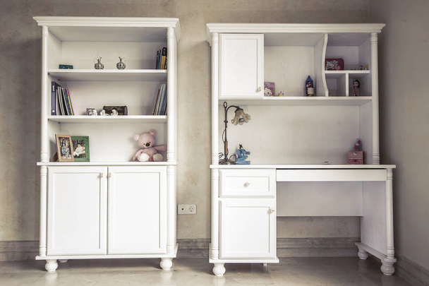 Two beautiful white cabinets home - Photo, Image