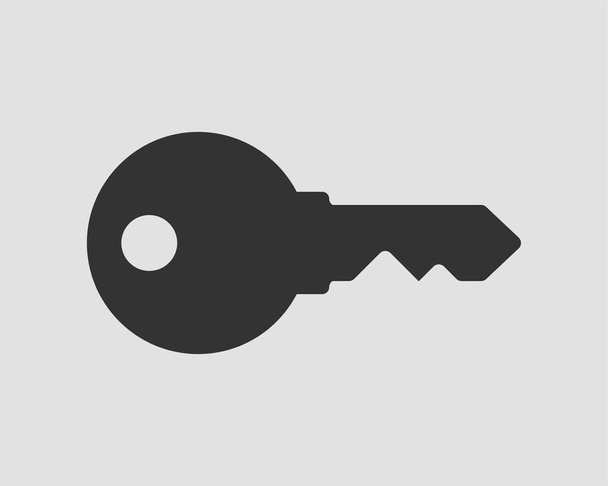 Key icon vector. Keys symbol flat design.  - Vector, Image