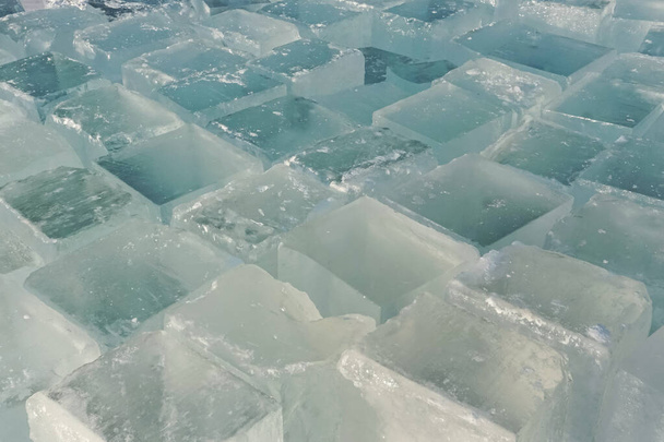 bloki lodu mrożonego - Zdjęcie, obraz