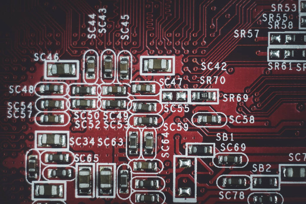 chips de ordenador de primer plano
 - Foto, Imagen