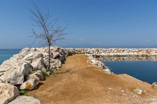Port of Skala Kallirachis, Thassos island,  Greece - Фото, зображення