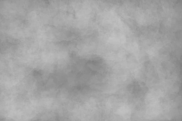 Abstrakte moderne Schwarz-Weiß-Malerei. Trockener Pinsel bemaltes Papier, Leinwand, Wand. Texturierter monochromer Hintergrund. - Foto, Bild