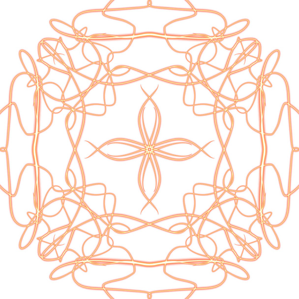 int mandaly kreslení orientální geometrický tvar  - Fotografie, Obrázek