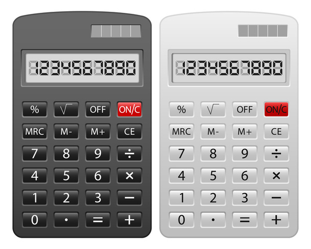 calculator set - Vector, Image