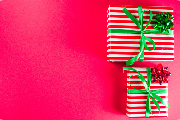 scatole regalo di Natale semplice sfondo modello
 - Foto, immagini