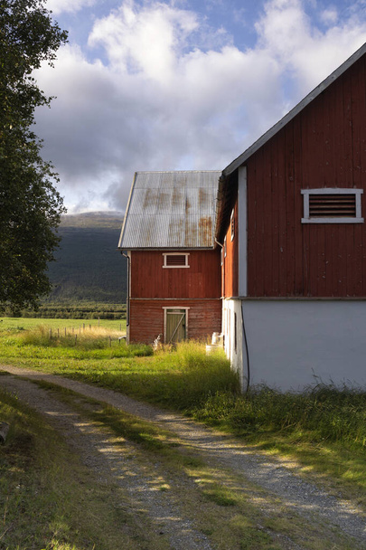 Falured shed in Norway - Photo, Image