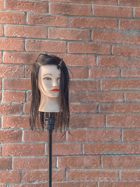 The head of mannequin with hairstyle.  - Photo, Image