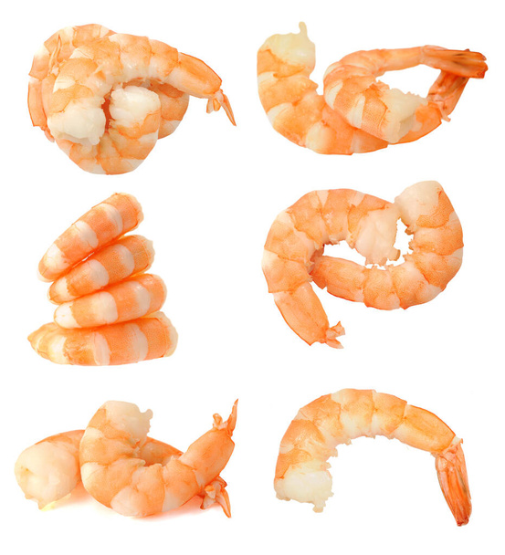 two boiled shrimp - Photo, Image