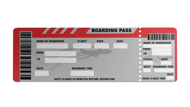 Σύγχρονη World ταξιδεύουν κόσμο έννοια άδειο αεροπορικά εισιτήρια σε wh - Φωτογραφία, εικόνα