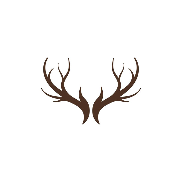 Ilustração do ícone do vetor do logotipo do formador de cervos - Vetor, Imagem