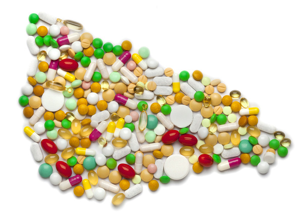 Hígado de pastillas y cápsulas
 - Foto, Imagen