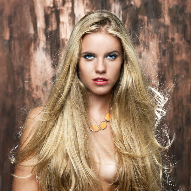 Portrait of beautiful blonde women - Fotó, kép