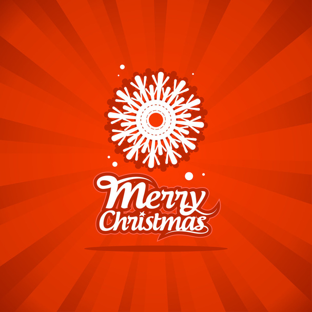 Christmas card design. - Vector, imagen