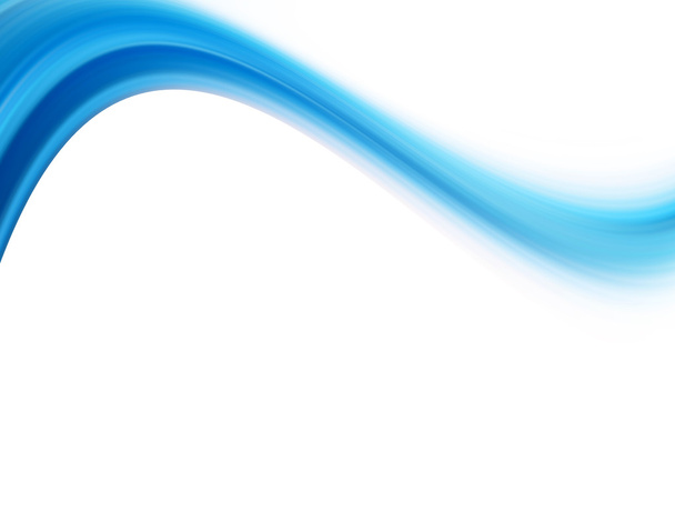 Blue dynamic wave - Photo, Image
