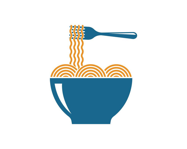 pâtes, icône d'illustration vectorielle spaghetti
 - Vecteur, image