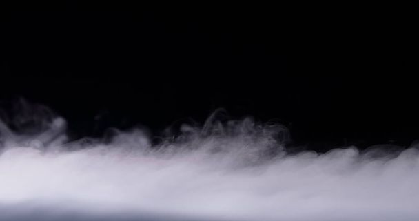 Realistische droge ijsrook wolken mist - Foto, afbeelding