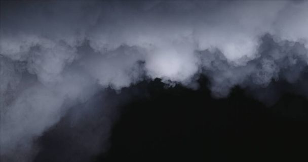 Niebla realista de nubes de humo de hielo seco
 - Foto, imagen