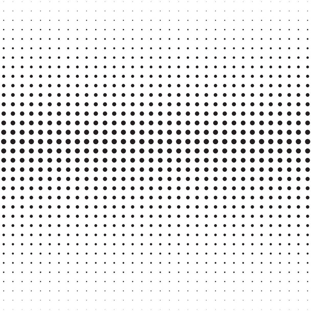 puntos negros sobre fondo blanco  - Vector, imagen