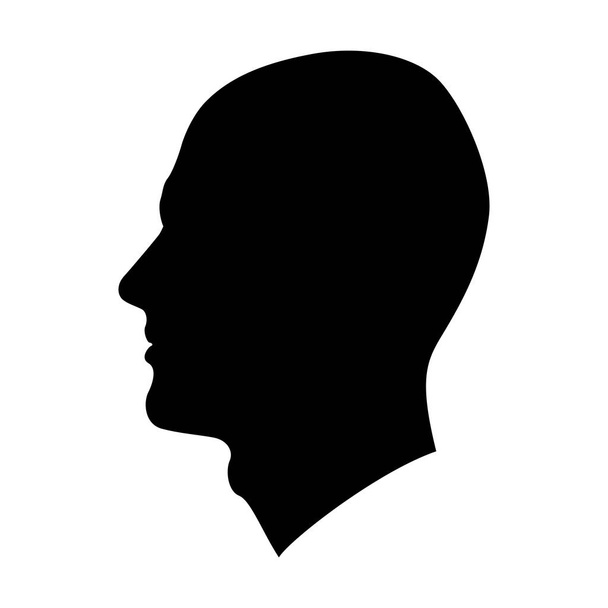 profilo maschile 2
 - Vettoriali, immagini