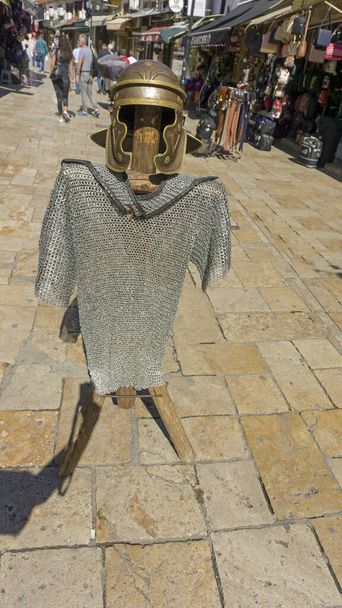 chain mail puppet in skopje in macadonia - Photo, Image