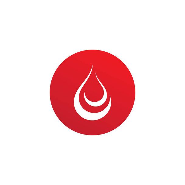 Donante de gota de sangre icono vector
 - Vector, Imagen