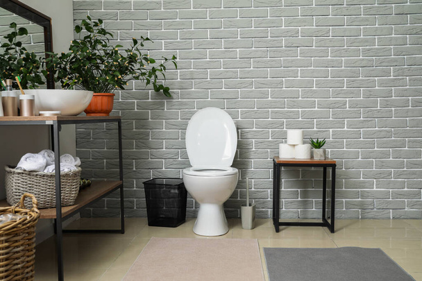 Interiér čisté moderní koupelny - Fotografie, Obrázek