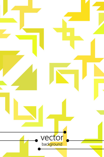 Abstract geometric element in futuristic style . Useful for prin - Vector, imagen