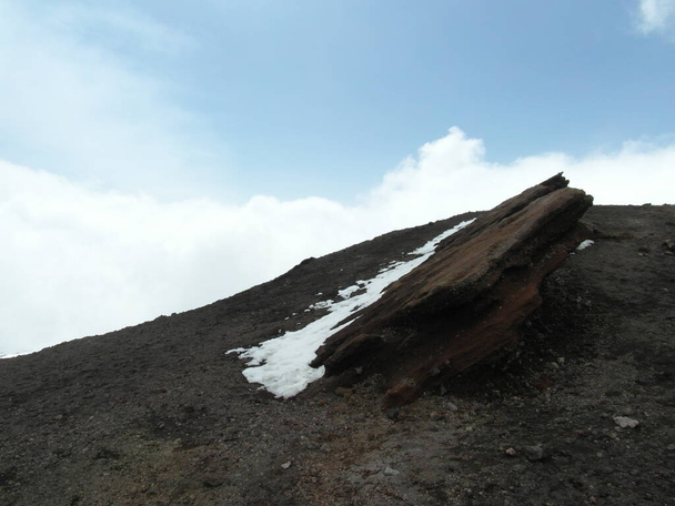 Famous volcano Etna on the Sicily island - Photo, Image