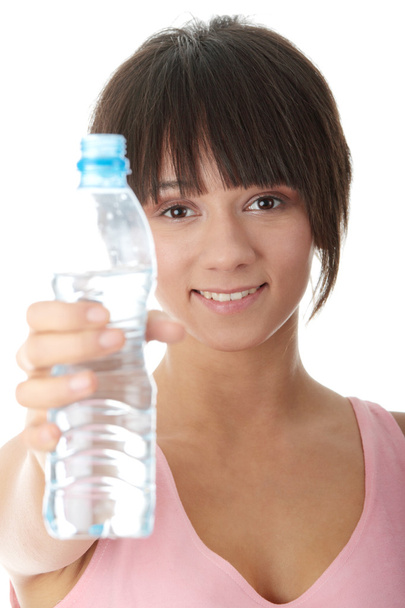 Woman drinking water - Fotografie, Obrázek
