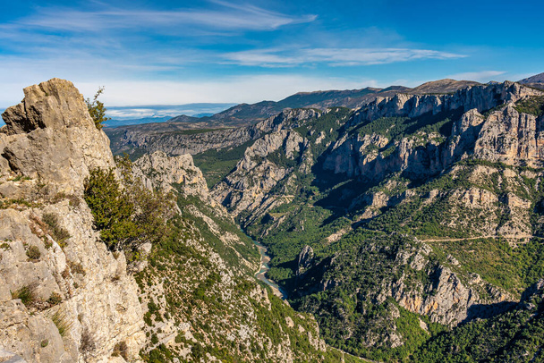 Verdon Gorge, Gorges du Verdon у Французьких Альпах, Прованс, Франція - Фото, зображення