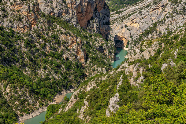 Gorge du Verdon in de Franse Alpen, Provence, Frankrijk - Foto, afbeelding