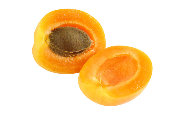 abrikoos gesneden - sappig en verse - optioneel - Foto, afbeelding