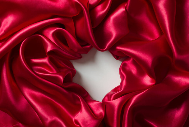  red silk - Foto, Bild