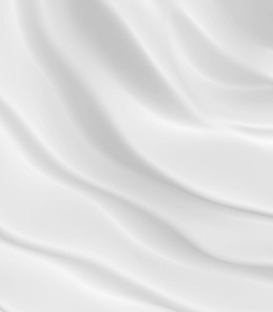 Abstract Texture, White Silk - Photo, Image