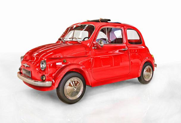 Italská retro malé auto - Fotografie, Obrázek