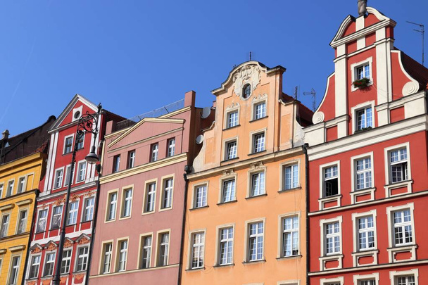 Wroclaw city architecture - Foto, afbeelding