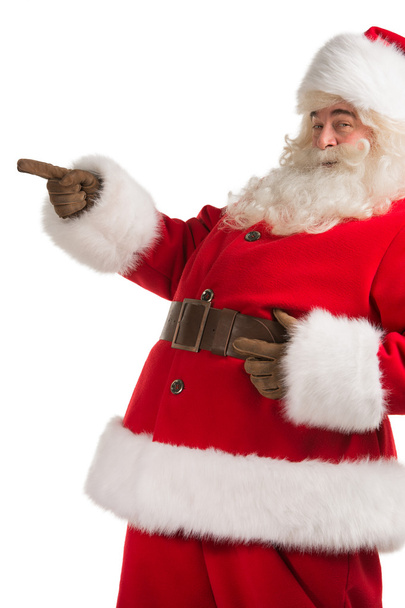 Santa Claus gesticulando su mano
 - Foto, Imagen